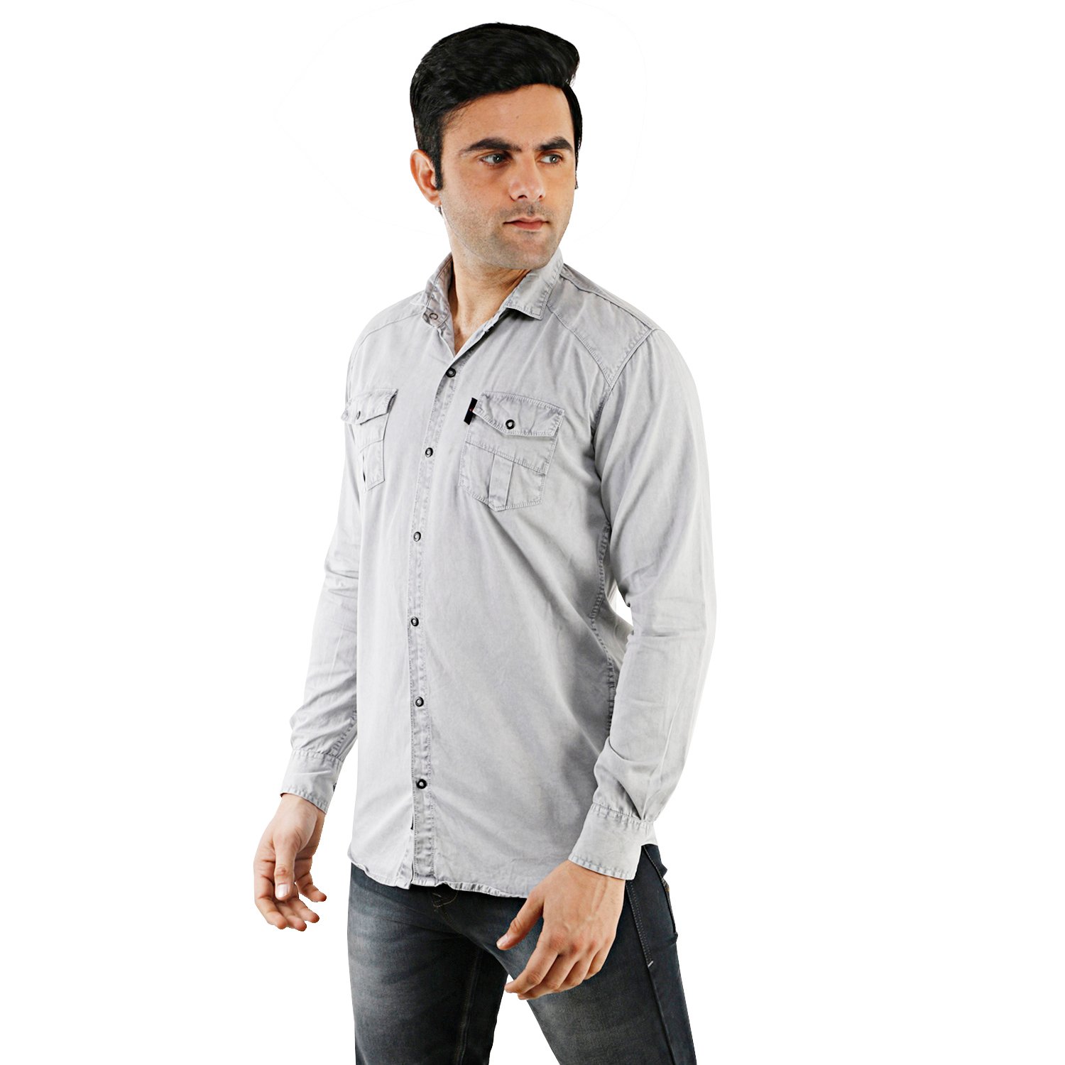 French Cliff mens stripe shirt